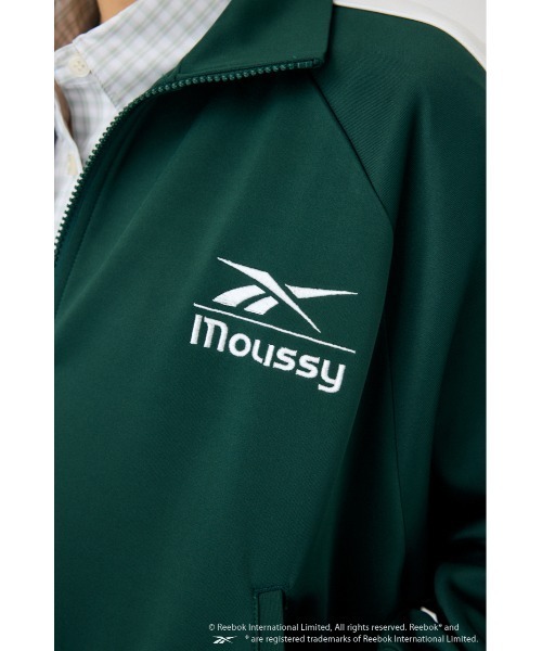 MOUSSY（マウジー） パーカー REEBOK トラックジャケット レディース