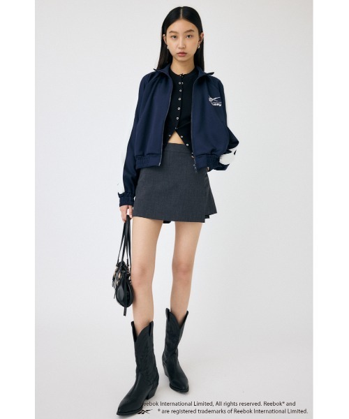 UMBRO×MOUSSYネイビー トラックジャケット　SLYバッグ　リリー MOUSSY（マウジー）の「UMBRO TRACK ジャケット（その他アウター