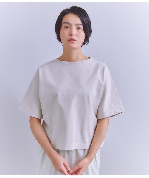 tシャツ 「ALBINI」Parallel Jersey ヤッコスリーブ半袖Ｔシャツ レディース