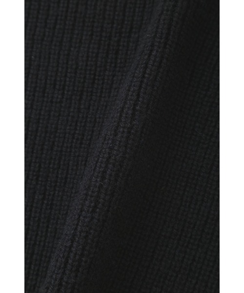 「MHL.」 ノースリーブニット LARGE ブラック メンズ
