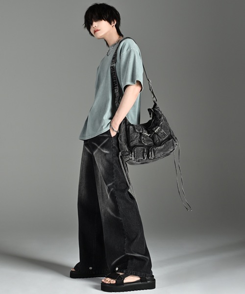 【ADRER】ショルダーバッグ 【新品未使用】 ADRER ショルダーバッグ vintage denim shoulder bag