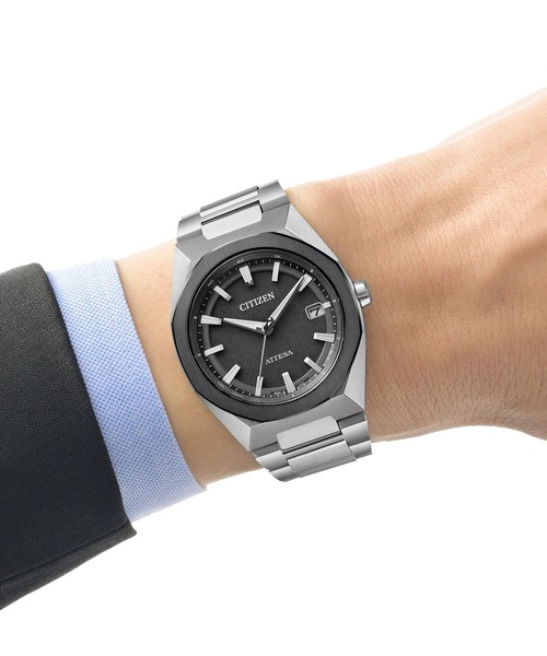 ATTESA（CITIZEN） 腕時計 ATTESA アテッサ 光発電エコ・ドライブ電波