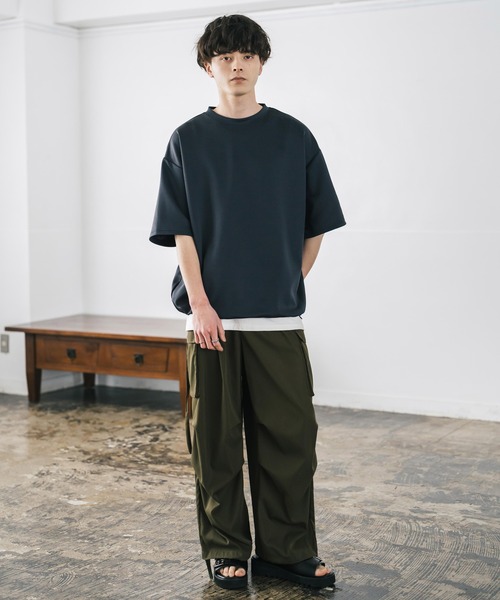 Rocky Monroe tシャツ 接触冷感 オーバーサイズダンボール裾