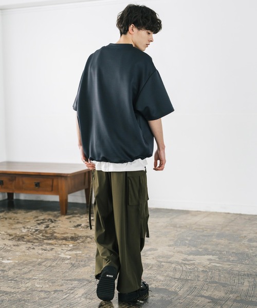 Rocky Monroe tシャツ 接触冷感 オーバーサイズダンボール裾