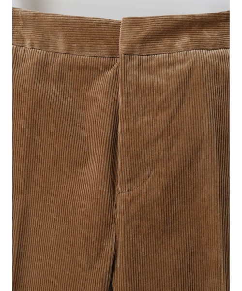 「enchainement」 コーデュロイパンツ 1 チャコールグレー レディース_画像3