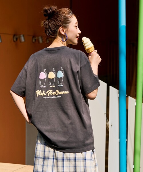 FREAK'S STORE（フリークスストア） tシャツ 限定展開 YEH ice cream