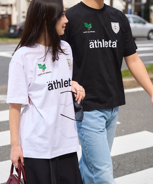 ATHLETA（アスレタ） tシャツ 「 」プリントTシャツ レディース メンズ