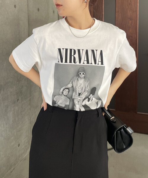 tシャツ 「GOOD ROCK SPEED」NIRVANA Tシャツ レディース