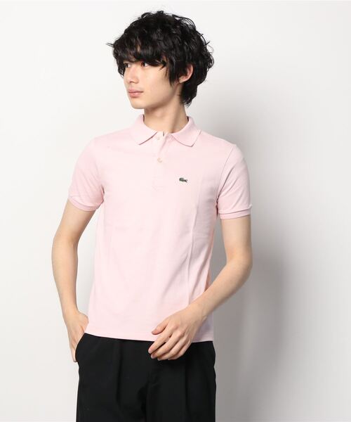 [LACOSTE] [KIDS] рубашка-поло с коротким рукавом - свет желтый женский 