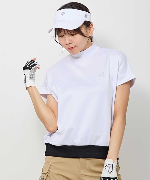 TopIsm（トップイズム） ゴルフ ゴルフウェア モックネックシャツ 半袖