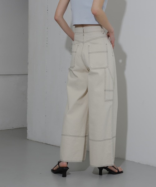 [SENSE OF PLACE by URBAN RESEARCH] Denim брюки MEDIUM черный женский 