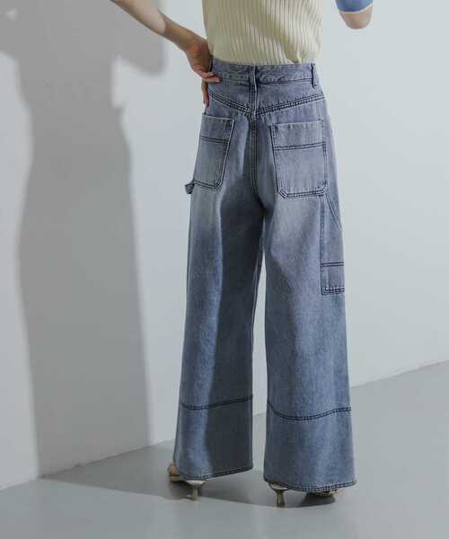 [SENSE OF PLACE by URBAN RESEARCH] Denim брюки MEDIUM черный женский 