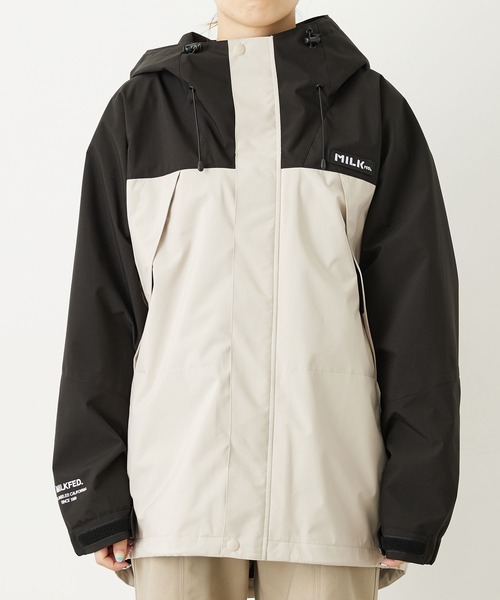 【新品】MILKFED. マウンテンパーカーM MILKFED. 「MILKFED.」 マウンテンパーカー M オフホワイト