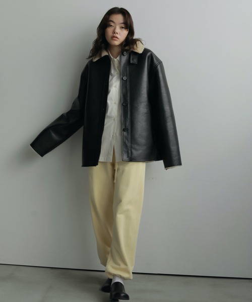 anuke ダークブラウン レザージャケット　38 2025年最新】anuke レザージャケットの人気アイテム - メルカリ