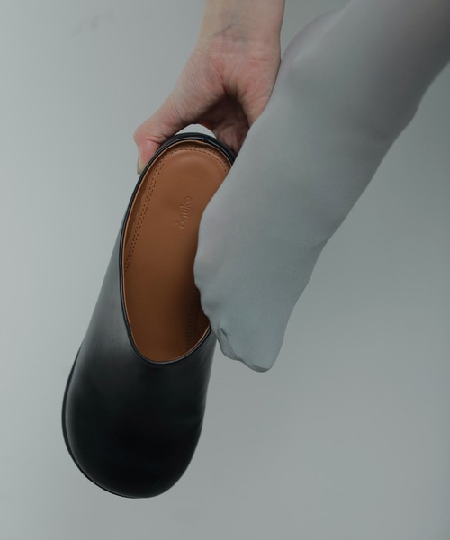 anuke（アンヌーク） スリッポン Ecoleather Heel Slip-ons レディース