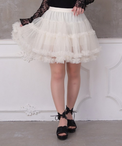 00s axes femme シフォンチュールフリルミニスカート 姫カジ axes femme スカート チュールミニスカート : ZOZOTOWN Yahoo!店