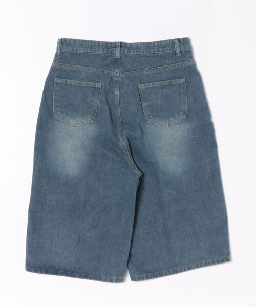 ハーフパンツ ジーンズ デニム デニムパンツ レディースハーフデニム