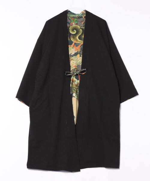 カヤ カーディガン 「カヤ」着る、NIPPON ART 浮世色メンズ羽織 メンズ