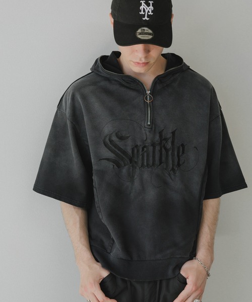 Champion Design Zip Hoodie 短丈パーカー グランジ グランジZIPショートパーカー（パーカー）｜PAGEBOY（ページ
