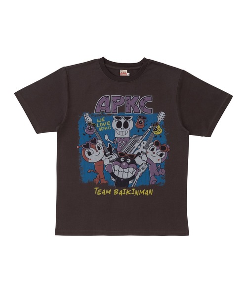 tシャツ ヴィンテージライクばいきんまんROCK半袖Tシャツ 大人 レディース ANPANMAN KIDS COLLECTION tシャツ ヴィンテージライクばいきん