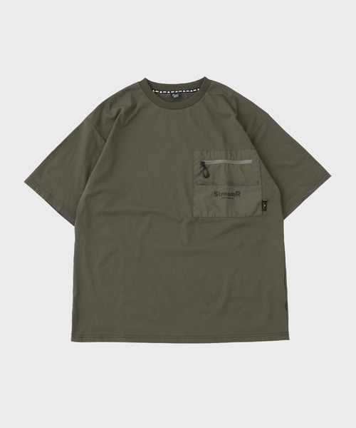 POLeR（ポーラー） tシャツ × TONEDTROUT」StreamR Dry 半袖Tシャツ