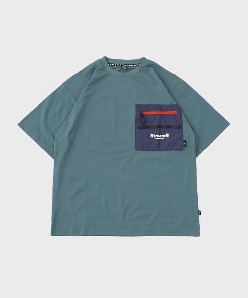 POLeR（ポーラー） tシャツ × TONEDTROUT」StreamR Dry 半袖Tシャツ