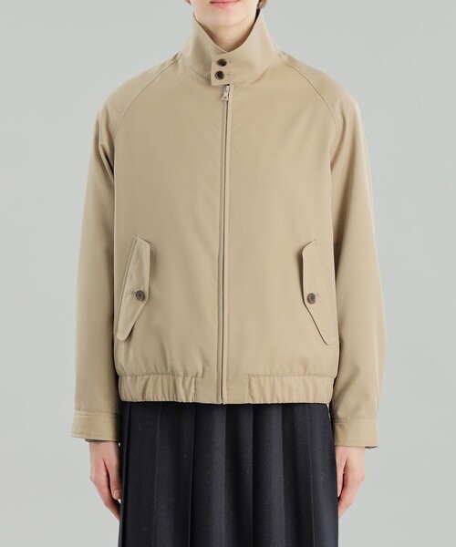MACKINTOSH PHILOSOPHY」 ジップアップブルゾン 2 ベージュ レディース