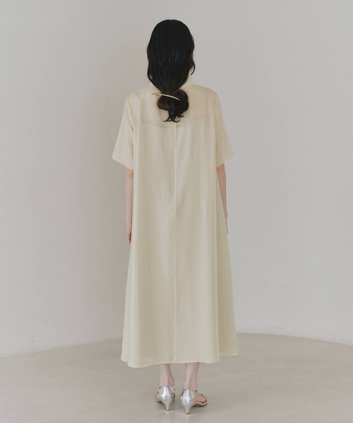 kaene ドレス kaene ドレス シャンブレードッキングドレス : ZOZOTOWN Yahoo