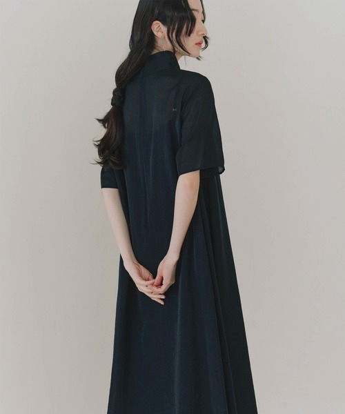 kaeneシアーAラインドレス　ブラック　M kaene（カエン）の「シアーAラインドレス（ドレス）」 - WEAR