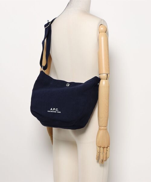 A.P.C. ショルダーバッグ BESACE JOURNAL SMALL メンズ