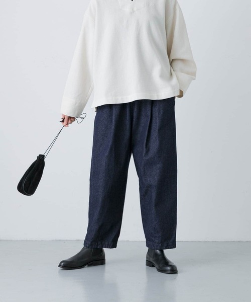 かぐれ　デニムクロップドパンツ かぐれ パンツ デニムクロップドパンツ レディース : ZOZOTOWN