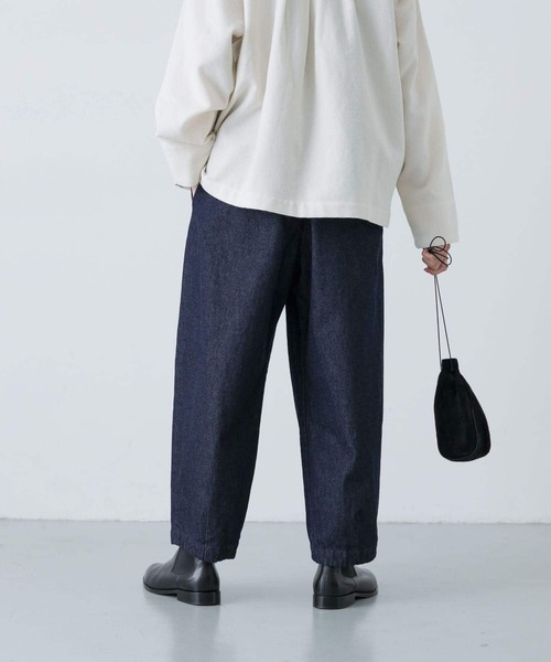 かぐれ 　デニムクロップドパンツ　新品 かぐれ パンツ デニムクロップドパンツ レディース : ZOZOTOWN