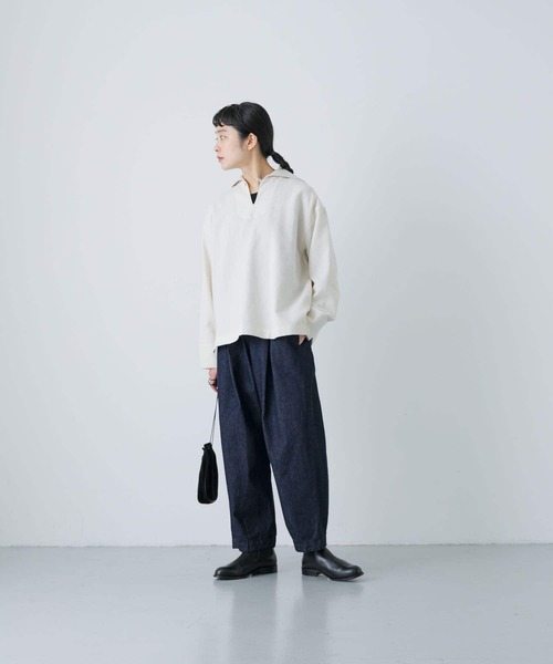 かぐれ パンツ デニムクロップドパンツ レディース : ZOZOTOWN