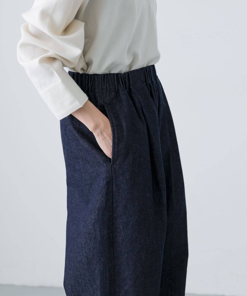 かぐれ パンツ デニムクロップドパンツ レディース : ZOZOTOWN
