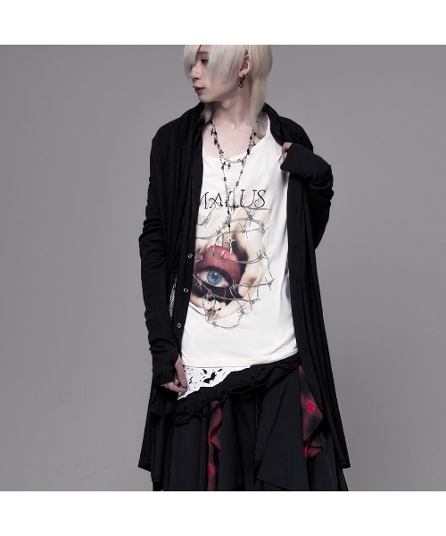 CIVARIZE レースカーディガン CIVARIZE」 カーディガン FREE ブラック メンズ : ZOZOTOWN