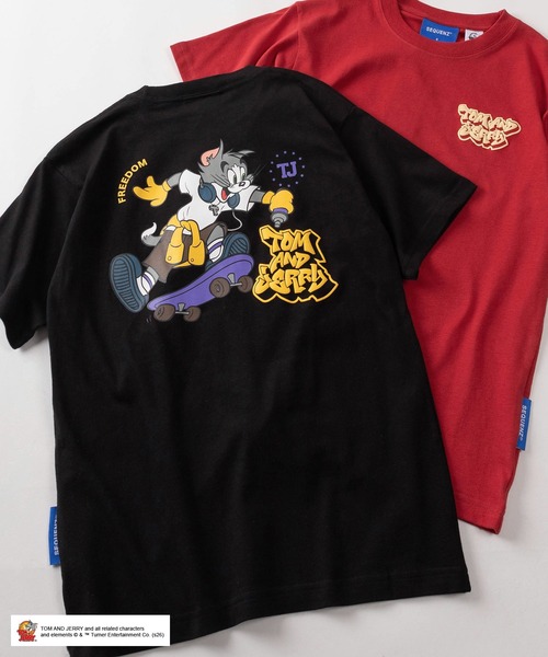 tシャツ 「72」「TOM and JERRY/トムとジェリー」ストリートコーデ