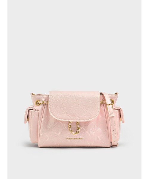CHARLES ＆ KEITH（チャールズ&キース） デイバック リュック Duo