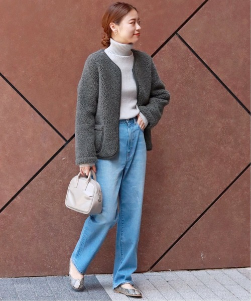 「COLD BREAKER」 ジップアップブルゾン FREE グレー レディース_画像3