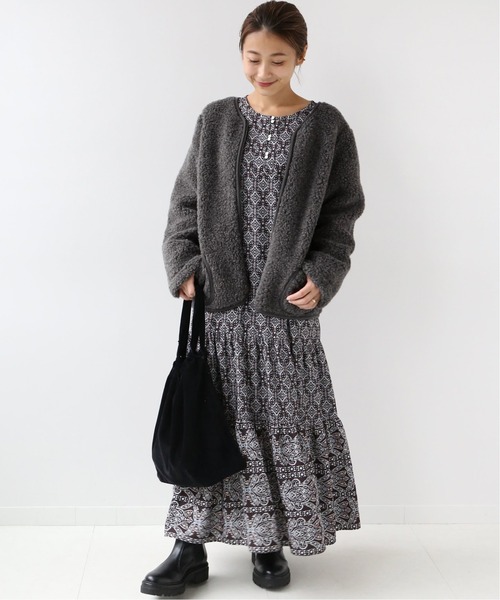 「COLD BREAKER」 ジップアップブルゾン FREE グレー レディース_画像4