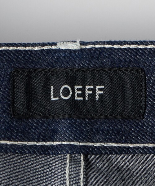 LOEFF（ロエフ） パンツ 「LOEFF」13oz ストレート デニム レディース