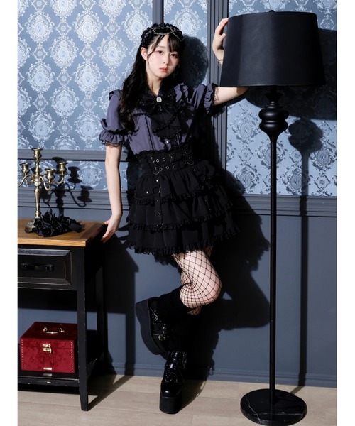 etretokyo ♡スカパン　レギンス　ブラック etretokyo ♡スカパン レギンス ブラック