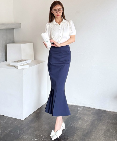 ROYAL PARTY(ロイヤルパーティー) ロング スカート ガムストレッチ ROYAL PARTY(ロイヤルパーティー) ロング スカート ガムストレッチ