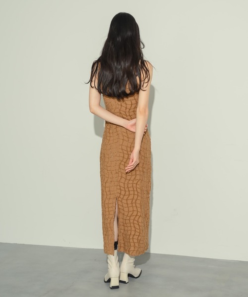 NEUNA（ヌナ） ワンピース ワッフルペンシルドレス : ZOZOTOWN Yahoo