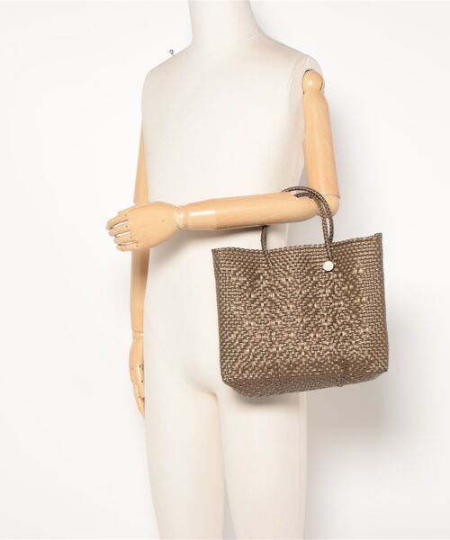 「Letra」 かごバッグ X-SMALL ゴールド レディース_画像6