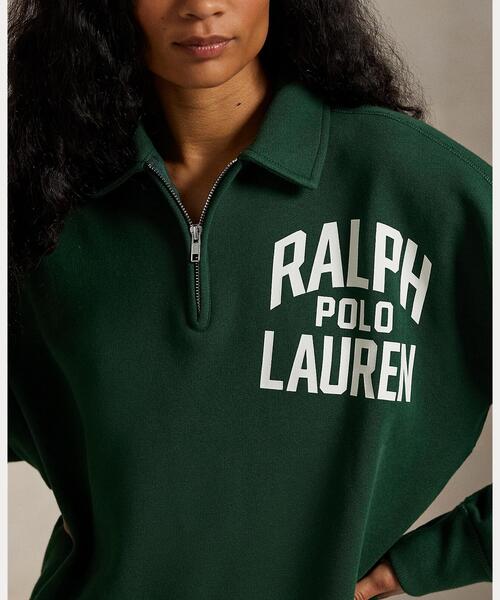 POLO RALPH LAUREN（ポロ・ラルフローレン） ロゴ フリース クォーター