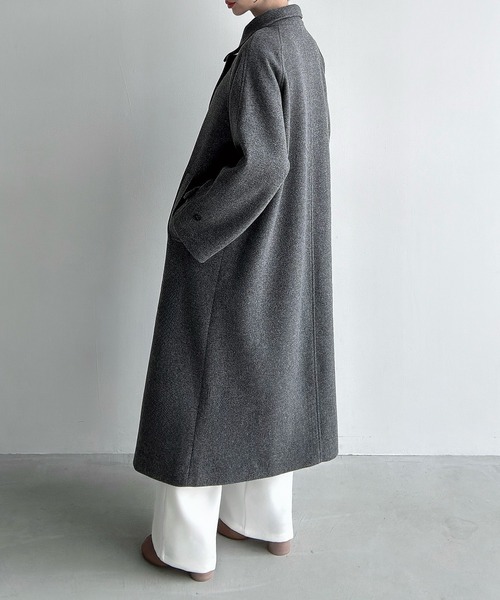 Meiru ステンカラーコート コート 3wayカラーロングコート レディース