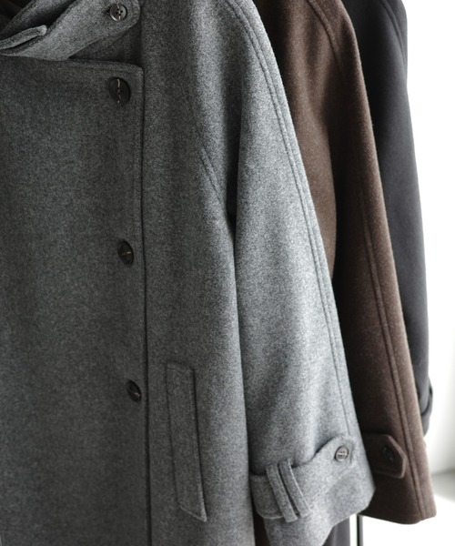 Meiru ステンカラーコート コート 3wayカラーロングコート レディース