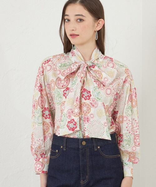 AMACA（アマカ） ブラウス シャツ 「Anniversary Piece」「LIBERTY 