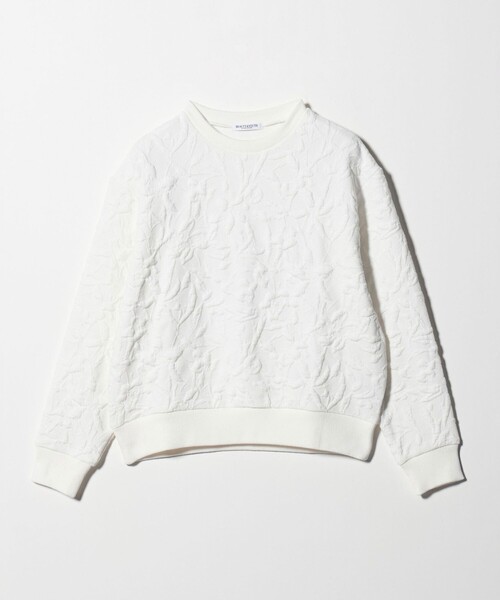 BEAUTY＆YOUTH UNITED ARROWS tシャツ ボタニカルジャガード プル