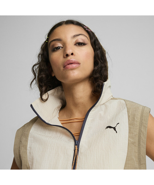 PUMA ホワイト ジップアップジャケット Lサイズ PUMA（プーマ） ジップアップブルゾン X-LARGE ホワイト メンズ